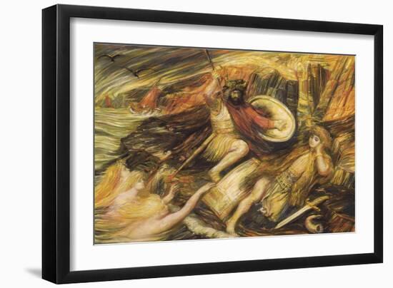 Siegfried's Death-Henry De Groux-Framed Giclee Print