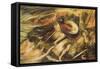Siegfried's Death-Henry De Groux-Framed Stretched Canvas
