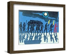 Siegfried's Funeral, Illustration from 'Gotterdammerung'-Phil Redford-Framed Giclee Print