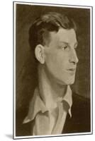 Siegfried Sassoon English Writer of Poetry and Prose-Glyn Philpot-Mounted Art Print