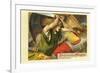 Siegfried Slaying Dragon-null-Framed Premium Giclee Print