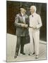 Siegfried Wagner with Toscanini-null-Mounted Photographic Print