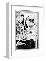 Siegfried-Aubrey Beardsley-Framed Photographic Print