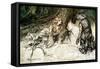 Siegfried-Arthur Rackham-Framed Stretched Canvas