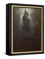 Siegmund and Nothing-Arthur Rackham-Framed Stretched Canvas