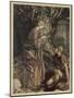 Siegmund and Sieglinde-Arthur Rackham-Mounted Art Print