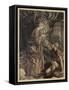 Siegmund and Sieglinde-Arthur Rackham-Framed Stretched Canvas