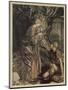 Siegmund and Sieglinde-Arthur Rackham-Mounted Art Print