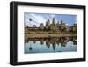 Siem Reap, Cambodia. Ancient ruins and towers of the Bayon Temple Angkor Wat-Miva Stock-Framed Photographic Print