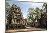 Siem Reap, Cambodia. Ancient ruins and towers of the Bayon Temple, Chau Say Tevoda near Angkor Thom-Miva Stock-Mounted Photographic Print