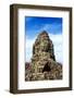 Siem Reap, Cambodia. Ancient ruins and towers of the Bayon Temple in Angkor Thom-Miva Stock-Framed Photographic Print