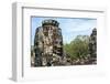 Siem Reap, Cambodia. Ancient ruins and towers of the Bayon Temple in Angkor Thom-Miva Stock-Framed Photographic Print