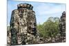 Siem Reap, Cambodia. Ancient ruins and towers of the Bayon Temple in Angkor Thom-Miva Stock-Mounted Photographic Print