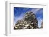 Siem Reap, Cambodia. Ancient ruins and towers of the Bayon Temple in Angkor Thom-Miva Stock-Framed Photographic Print