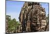 Siem Reap, Cambodia. Ancient ruins and towers of the Bayon Temple in Angkor Thom-Miva Stock-Mounted Photographic Print