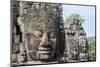 Siem Reap, Cambodia. Ancient ruins and towers of the Bayon Temple in Angkor Thom-Miva Stock-Mounted Photographic Print