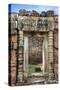 Siem Reap, Cambodia. Ornate doorway leads to the ancient ruins and towers of the Bayon Temple, Pre -Miva Stock-Stretched Canvas