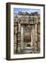 Siem Reap, Cambodia. Ornate doorway leads to the ancient ruins and towers of the Bayon Temple, Pre -Miva Stock-Framed Photographic Print