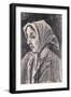 Sien, Facing Left, 1883 by Vincent van Gogh-Vincent van Gogh-Framed Giclee Print