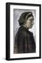 Sien's Mother Wearing a Dark Cap-Vincent van Gogh-Framed Art Print