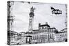 Siena City Hall on Piazza Del Campo-Banauke-Stretched Canvas