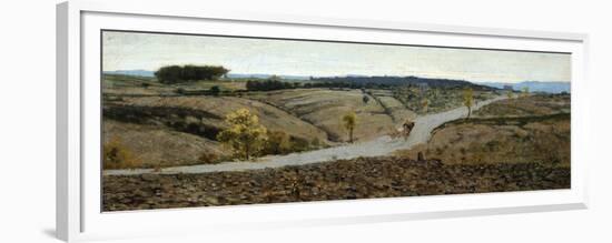 Siena Countryside-Telemaco Signorini-Framed Premium Giclee Print