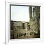 Siena (Italy), the Piazza Del Campo with the Public Palace (1288-1340) and the Torre Del Mangia-Leon, Levy et Fils-Framed Photographic Print