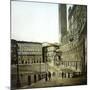 Siena (Italy), the Piazza Del Campo with the Public Palace (1288-1340) and the Torre Del Mangia-Leon, Levy et Fils-Mounted Photographic Print
