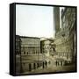 Siena (Italy), the Piazza Del Campo with the Public Palace (1288-1340) and the Torre Del Mangia-Leon, Levy et Fils-Framed Stretched Canvas