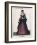 Sienese Noblewoman, from Habitus Praecipuorum Popularum, 1577-Jozsef Borsos-Framed Premium Giclee Print