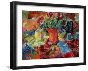 Sienna Bouquet-Peter Graham-Framed Giclee Print