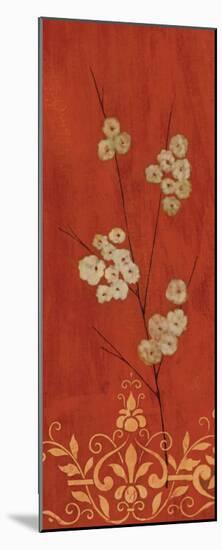 Sienna Flowers II-Fernando Leal-Mounted Art Print