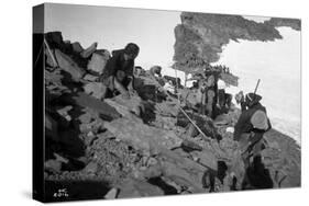 Sierra Club Mount Rainier Climbing Expedition, 1905-Ashael Curtis-Stretched Canvas