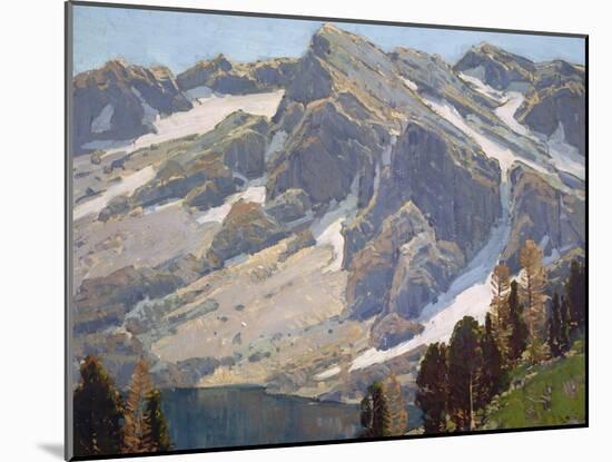 Sierra Divide-Edgar Payne-Mounted Art Print