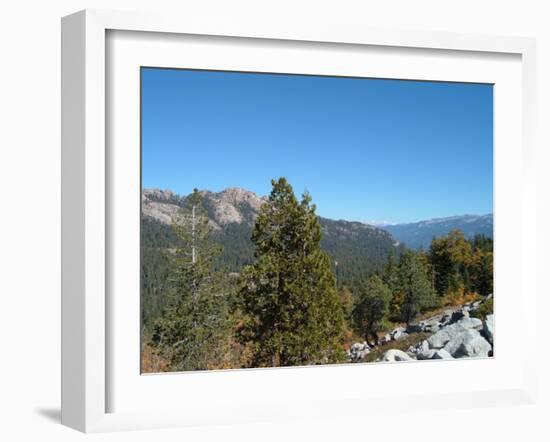 Sierra Mountains 1-NaxArt-Framed Art Print