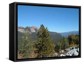 Sierra Mountains 1-NaxArt-Framed Stretched Canvas