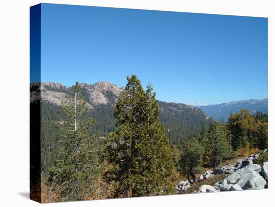 Sierra Mountains 1-NaxArt-Stretched Canvas