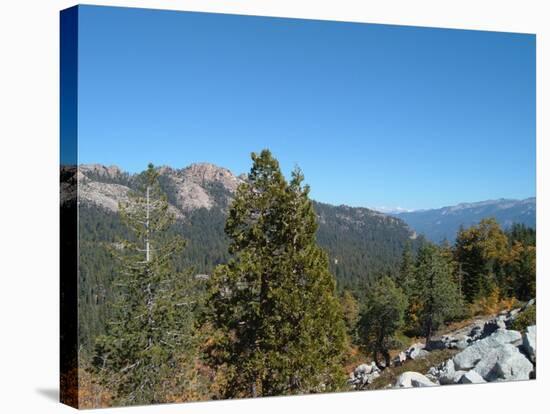 Sierra Mountains 1-NaxArt-Stretched Canvas