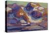 Sierra Mountains-Franz Arthur Bischoff-Stretched Canvas