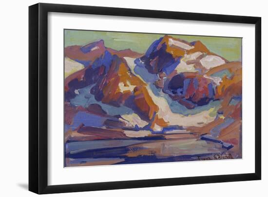 Sierra Mountains-Franz Arthur Bischoff-Framed Giclee Print