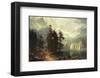 Sierra Nevada in California-Albert Bierstadt-Framed Art Print