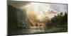 Sierra Nevada in California-Albert Bierstadt-Mounted Art Print