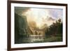 Sierra Nevada in California-Albert Bierstadt-Framed Premium Giclee Print