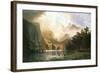 Sierra Nevada in California-Albert Bierstadt-Framed Art Print