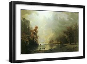 Sierra Nevada Morning-Albert Bierstadt-Framed Art Print