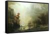 Sierra Nevada Morning-Albert Bierstadt-Framed Stretched Canvas