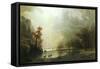 Sierra Nevada Morning-Albert Bierstadt-Framed Stretched Canvas