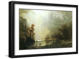 Sierra Nevada Morning-Albert Bierstadt-Framed Art Print