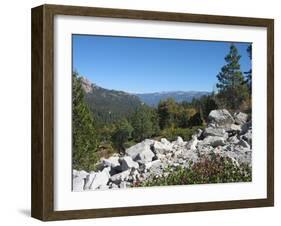 Sierra Nevada Mountains 1-NaxArt-Framed Art Print