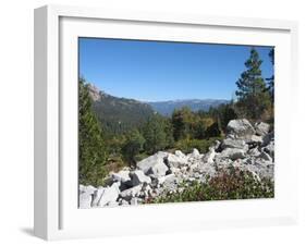 Sierra Nevada Mountains 1-NaxArt-Framed Art Print